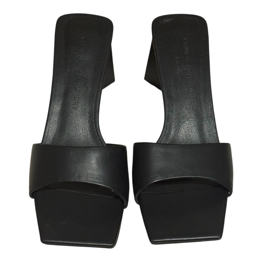 Chinese Laundry Black Women's Block Heel Sandals Size 10